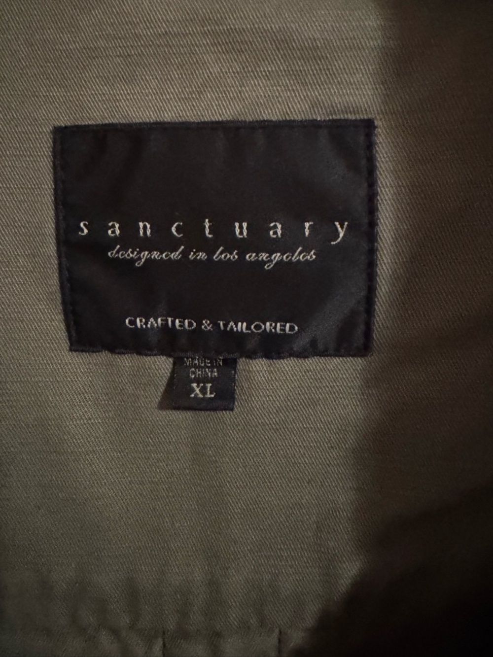 Sanctuary Utility Habitat Jacket In Olive **NWOT**  Size - XL - Picture 5 of 16